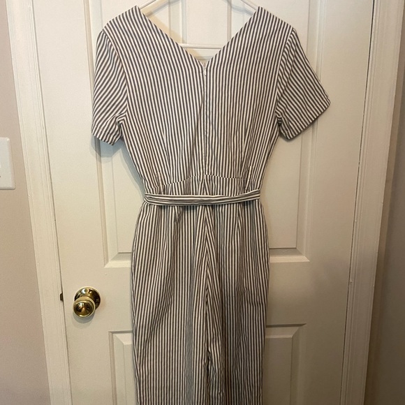 Brickyard Buffalo pinstripe romper - Picture 2 of 6
